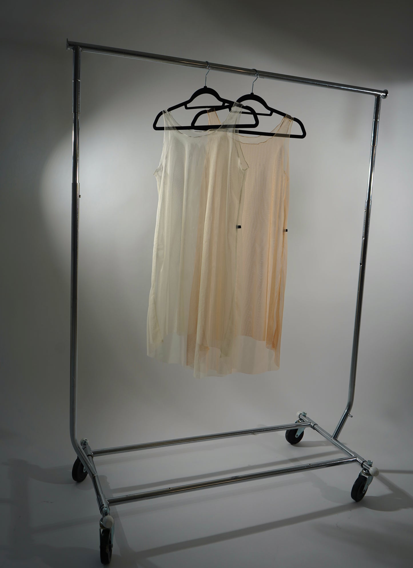 Recycled tulle vegetable dye dress