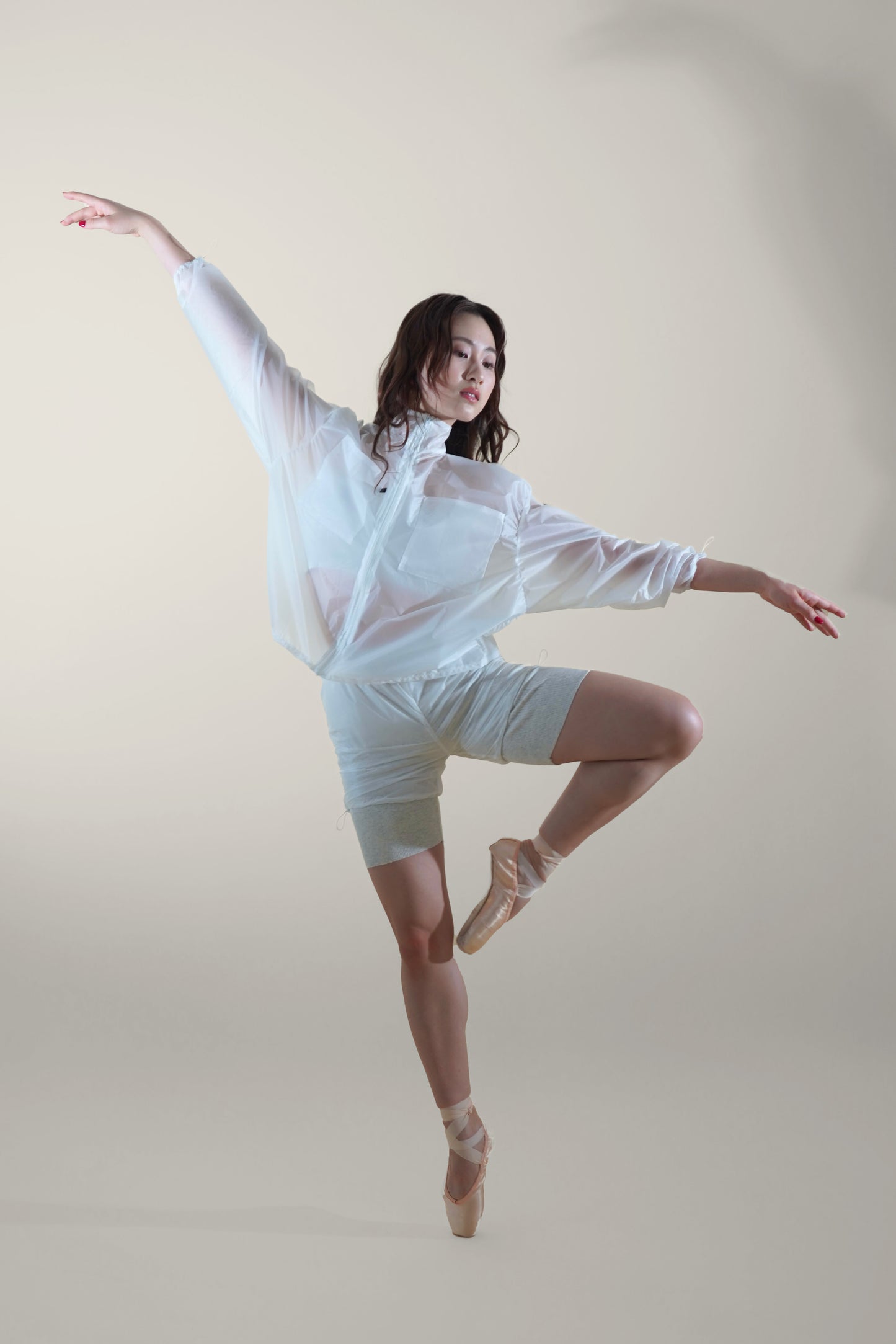 Deadstock cotton dance shorts